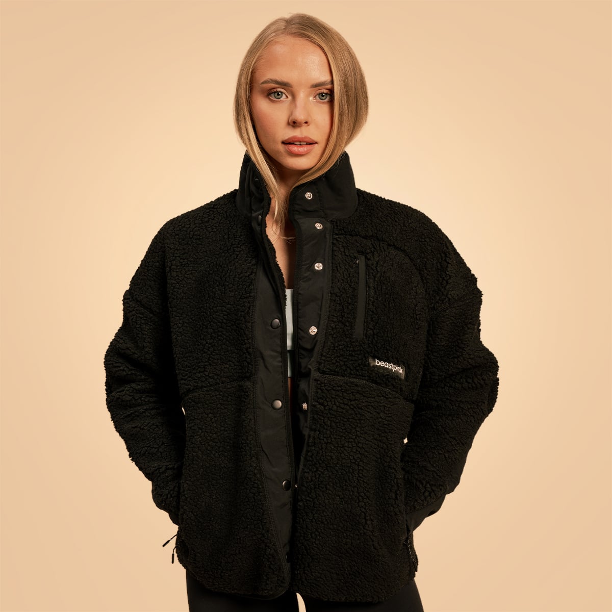 Ženska jakna Bliss Black - BeastPink