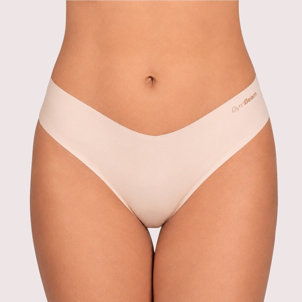 Comfy Seamless Bottoms 3Pack Beige - GymBeam
