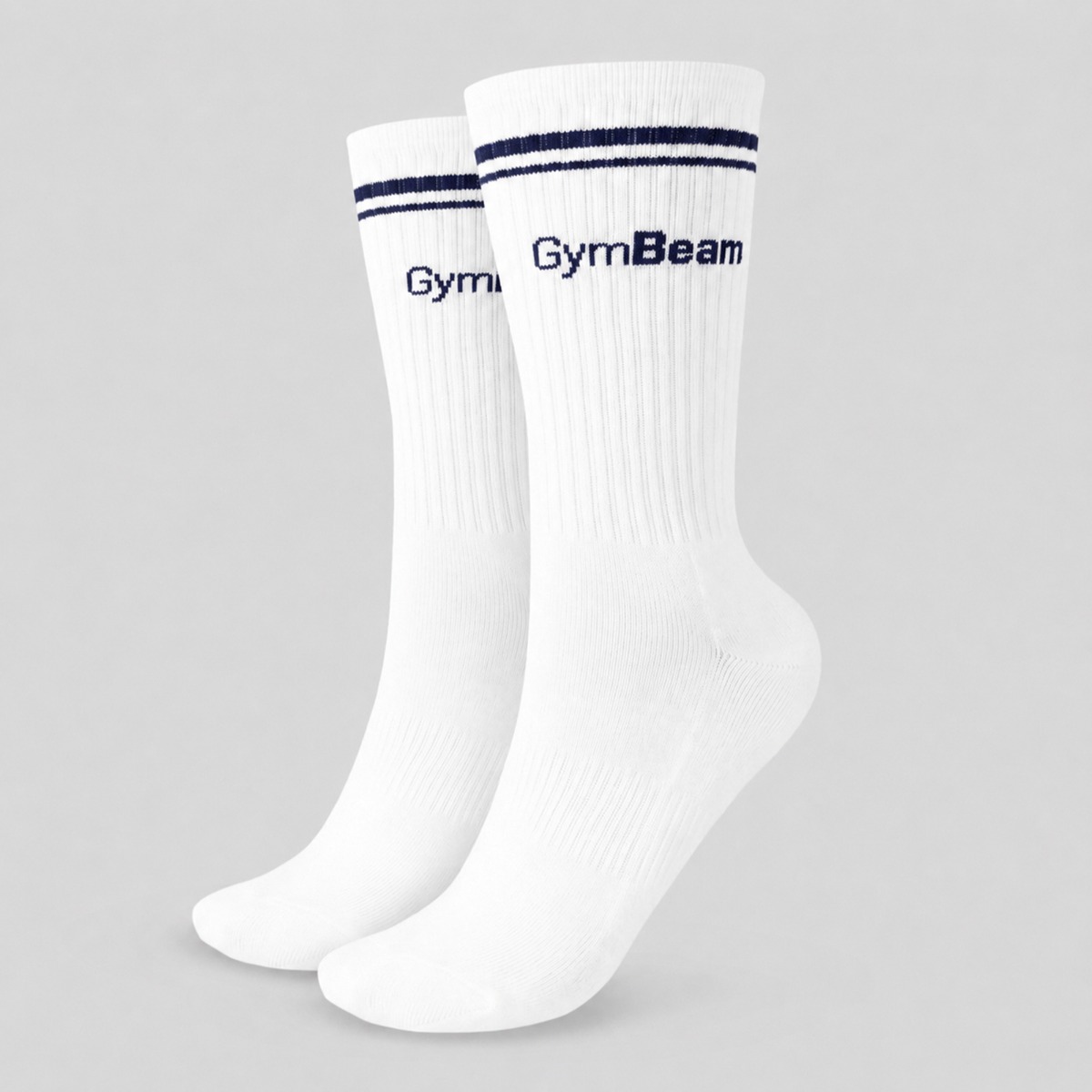 Crew Socks White - GymBeam
