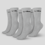 Čarape 3/4 Socks 3Pack Grey - GymBeam XL