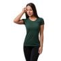 Ženska majica Basic Green - GymBeam S
