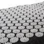 Podloga za vežbanje Acupressure Mat Black - GymBeam crna