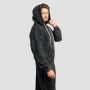 Muški duks Aura Washed Black - GymBeam XXL