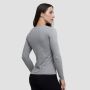 Ženska majica dugih rukava Basic Grey - GymBeam XXL