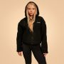 Ženska jakna Hoodie Bliss Black - BeastPink S