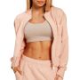 Ženski duks Zip-Up Bliss Pink - BeastPink XL