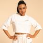 Ženska majica Cropped Serenity Ivory - BeastPink M
