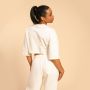 Ženska majica Cropped Serenity Ivory - BeastPink M