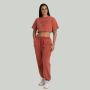 Ženska majica CropTop Washed Terra - STRIX XL
