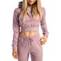 Ženski duks Essential Cropped Mauve – STRIX L