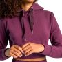 Ženski duks Essential Cropped Hoodie Plum - STRIX S