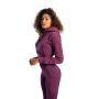 Ženski duks Essential Cropped Hoodie Plum - STRIX S