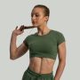 Ženski CropTop Essential Cedar Green - STRIX L