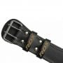 Fitnes pojas 6“ Leather Black/Gold - RDX Sports XXL