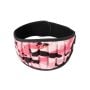 Ženski fitnes pojas Pink Camo – GymBeam S