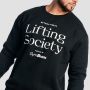 Muški duks Lifting Society Black - GymBeam XXL
