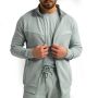 Muška dukserica Zip Up Limitless Eucalypt - GymBeam XXXL