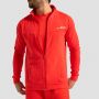 Muška dukserica Zip Up Limitless Hot Red - GymBeam XXXL