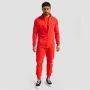 Muška dukserica Zip Up Limitless Hot Red - GymBeam XXXL