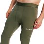 Muške helanke Combat Olive Grey - GymBeam XXL
