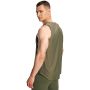 Majica bez rukava Combat Olive Grey - GymBeam XXL