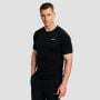 Men‘s Pulse X  Running T-shirt Black - GymBeam XXL