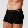 Muške bokserice Soft 2Pack Black - GymBeam L