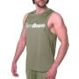 Majica bez rukava Mesh Essence Green - GymBeam XL