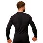 Kompresivna majica dugih rukava Mid black - GymBeam XL