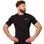 Majica Compression Mid Black - GymBeam XL