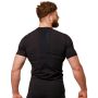 Majica Compression Mid Black - GymBeam XL