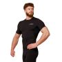 Majica Compression Mid Black - GymBeam XL