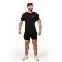 Majica Compression Mid Black - GymBeam XL