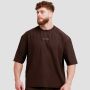 Muška oversized majica Unstoppable Brown - GymBeam XL