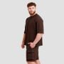 Muška oversized majica Unstoppable Brown - GymBeam XL
