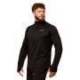 Majica za trčanje Pulse 1/2 Zip Black - GymBeam XXL