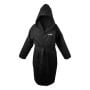 Quick-Dry Bathrobe Black - GymBeam XXL