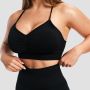 Sportski grudnjak Sculpt Seamless Black - GymBeam L
