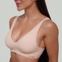 Seamless grudnjak Beige - GymBeam XS