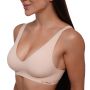 Seamless grudnjak Beige - GymBeam XS