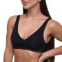 Seamless grudnjak Black - GymBeam L