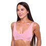 Seamless grudnjak Dusty Rose - GymBeam L