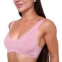 Seamless grudnjak Dusty Rose - GymBeam L