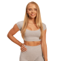 Ženska majica Cropped Sense Grey - BeastPink M