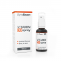 Vitamin D3 sprej 1000 IU - GymBeam 30 ml - limun