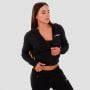 Ženski duks TRN Zip-Up Black - GymBeam M