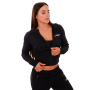 Ženski duks TRN Zip-Up Black - GymBeam M