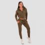 Ženski duks TRN Zip-Up Olive - GymBeam L
