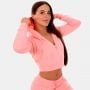 Ženski duks TRN Zip-Up Pink - GymBeam M