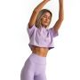 Ženski Crop Top Limitless Lavender - GymBeam S